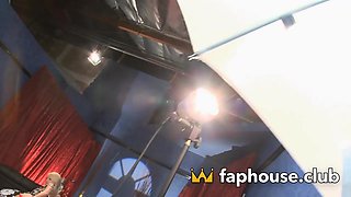 Arousing Stud Undresses Stunning Blond Slut