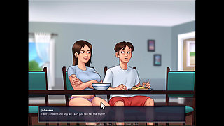 Summertime Saga: I fucked old Roz and we got everything for Roxy stepmom