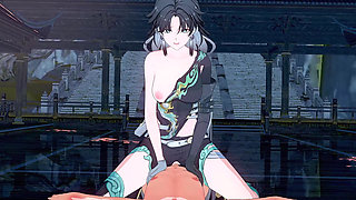 Wuthering Waves - Jianxin Erotic Sex & Blowjob - 3D Hentai Animation