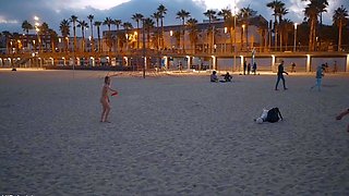 Catia Nude in Public