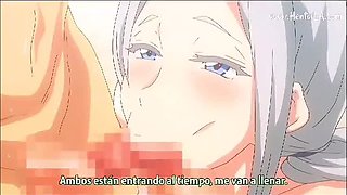 Anime Hentai with Spanish Subtitles and Multiple Partners