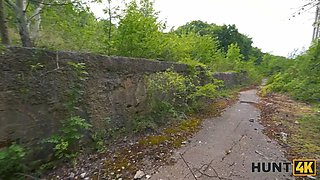 Hunt4k. crazy russian hooker doesn\u2019t care about her boyfriend and fucked a stranger in public