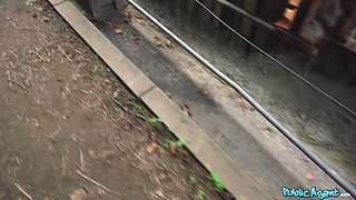 Irina Cage's Blonde Passion in a Wild Pre-Flight Taxi Affair