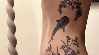Hotel Moisturising Session - Boobs, Pussy& Butt Show!
