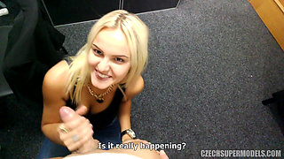 Czech Supermodels 30: Michaela: Blonde Cocksucker Slut Takes Center Stage