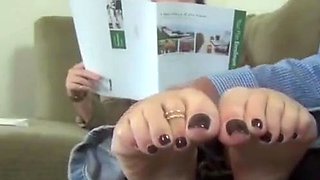 His mother made her son her foot slave