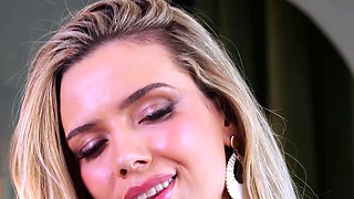 German teen blondie makes her fans happy