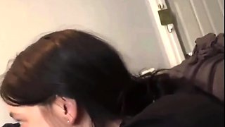Interracial blowjob fuck jerk and facial at gloryhole