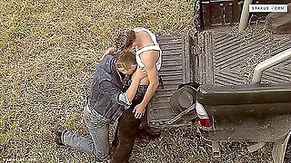 Rural Rendezvous: Johnny & Tonys Secret Smooching