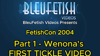 Pt 1 Wenona's First Tickle Video Fetishcon 2004 - the Tickle Queen Has a Great Time Tickling the Sexy Wenona and Torments Her Ar
