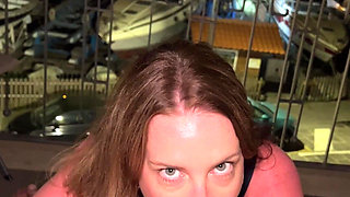 Swallowing His Cum in a Marina on the Amalfi Coast