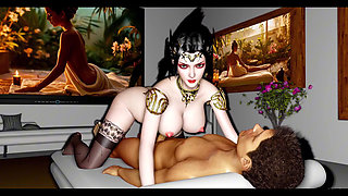 Animated Lust: Pixelated Curvy Vixen - 3D Animation Hentai