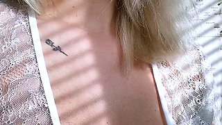 Blonde Foot Fetish on Cam