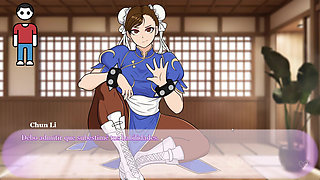 Cachipun With Waifu - Playing Rock, Paper, Scissors with Street Fighter Chun-Li Until You Fuck Her