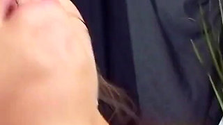 MILF with hairy pussy gets fucked to orgasm by neighbors