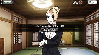 Kunoichi Trainer - Naruto Trainer (Dinaki) Part 119 Sexy Blonde Secretary Stocking By LoveSkySan69