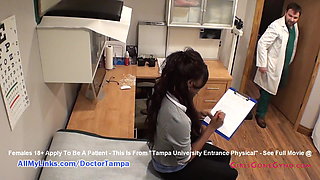 Misty Rockwell’s Student Gyno Exam By Doctor From Tampa On Spy Cam