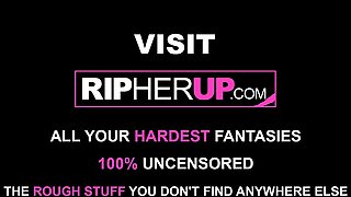 Cheating young wife rough anal fuck