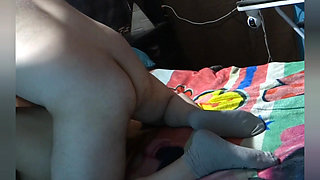 It's a bitch that swallows what a scary dick