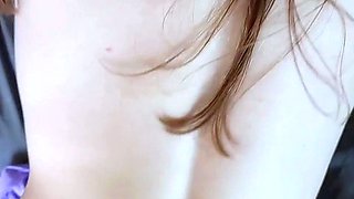 Big ass sexy latina in lingerie fingers pussy pov style