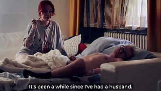 Step Mom Fucks Step Son in Bed - Hot Taboo Family Sex!