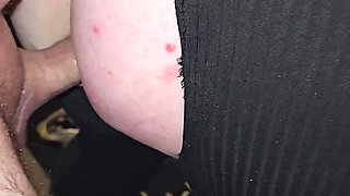 I Cut Her Pants and Fucked Her Ass. I Used It Quickly While Her Husband Was at the Store
