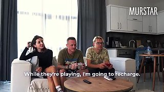 My First Lesbian Sex with Girlfriend - Hot Teen Blonde and Brunette Homemade 4K