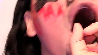 Body Writing Bich BDSM 4 Cocks Fuck My Slave Throat