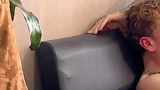 I Fuck My Friend's Wife While He Works on the Computer