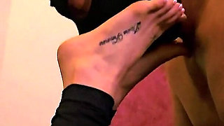 Sheela Sinner Foot Worship Barefoot Kissing Smelling Foot Fetish Socks Smelling