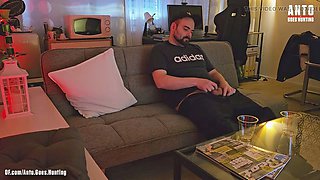 Stroked, caught me, straight friends