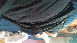 Boy mega hot touches his mega hot cock