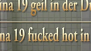 Student Nina 19 Fucked Hot in the Shower