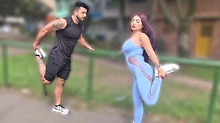 Gym Girl Alejandra Palacios Fucks Husband's Friend After Workout - Big Tits Latina Rough Sex