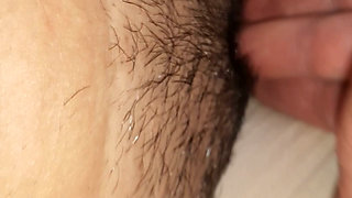 I secretly masturbate in the kitchen behind my stepmother while she's making breakfast