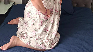 Real Big Ass MILF Gets Undressed for BBC Lover, Interracial Naughty Play
