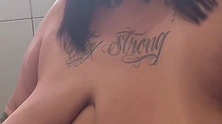 BBW Bathroom Relaxation Smoking POV & Casual Private Vibes
