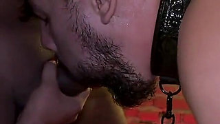 Humiliating the White Cuckold in Front of His Wife