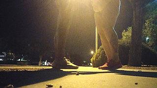 Risky late night rendezvous!
