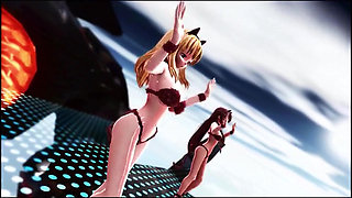 mmd dance movie practice