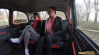 Lady Zee & Sandra Zee in Identical Sisters Fuck Euro Cabbie - FakeHub