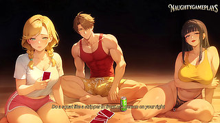 I Love Your Wife Part 05 By VelniDokra - Busty Sexy Hentai Wife and Her Chubby Friend - 3D Game
