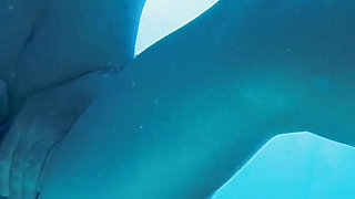 Underwater Anal Ass Lick Cum Swallow and Golden Shower