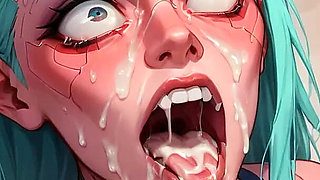 Alien Beach Bonanza: Mind Break's Massive Cum Shot Spectacle