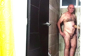 SURPRISE IN THE SHOWER WITH ADAMANDEVE AND LUPO