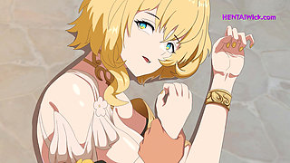 First Time Hard Anal Sex for Blonde Stepsis (Cartoon Sex Parody)