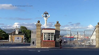 Public toilet slut by mistress April