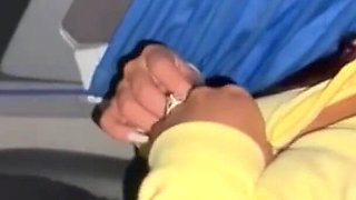 I Fuck a Stranger on a Bus and Make Her Cum in Her Beloved Leggings