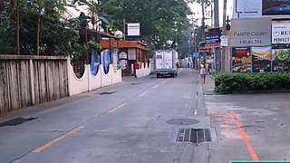 Big natural tits Thai amateur sex in POV