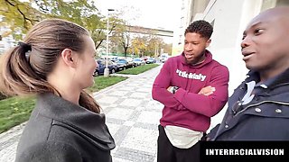 Engaging Joachim Kessef at brunette clip